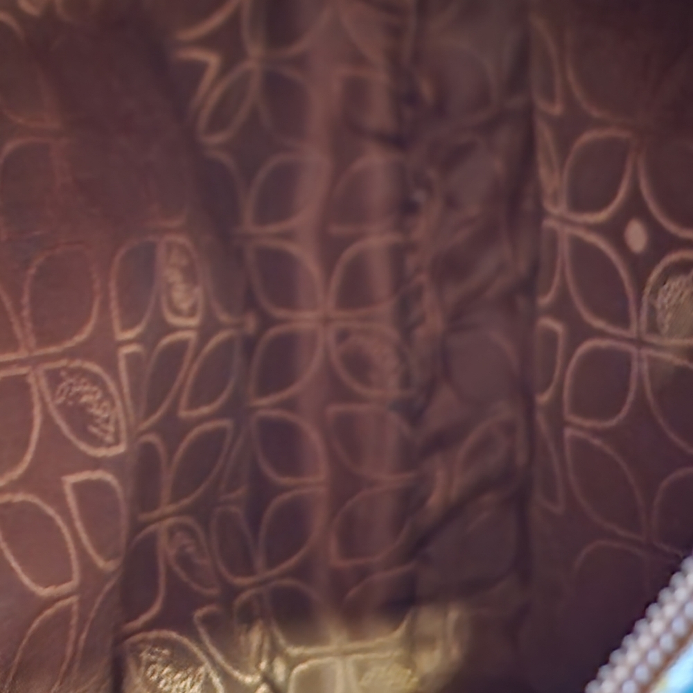 Fossil Floral Multi Pattern Leather Crossbody Bag - image 3